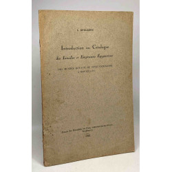 Introduction au catalogue des intailles et empreintes égyptiennes...