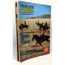 6 revues Star-Ciné Aventures 1966: n°174 Mars + n°176 Mai + n°178...