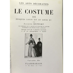 Le costume - Les arts décoratifs tome I à III: Antiquité Moyen-Âge...