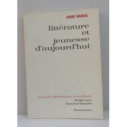 Littérature et jeunesse d'aujourd'hui