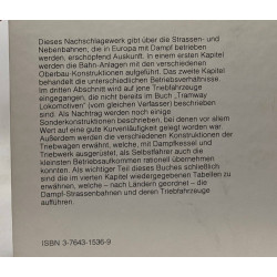 Dampf-Strassenbahnen