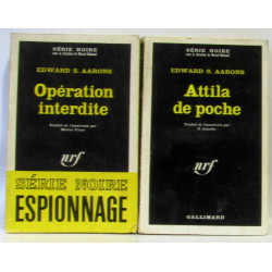 2 livres: Opération interdite, attila de poche