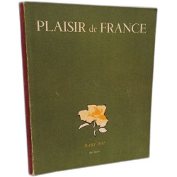Lot de 4 revues : Plaisir de france Mars 1952 - avril 1952 - mai...
