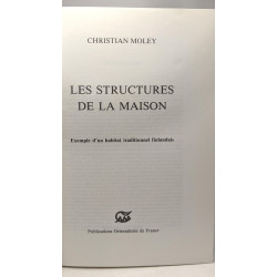 Les structures de la maison: Exemple d'un habitat traditionnel...