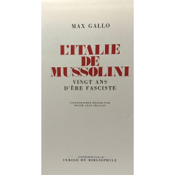 L'Italie de Mussolini - vingt ans d'ère fasciste - iconographie...
