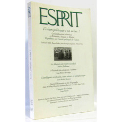 L'islam politique: un échec? Esprit août septembre 1992 - 8/9