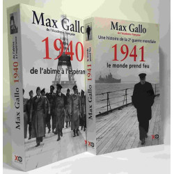 1940 l'abîme de l'espérance + 1941 le monde prend feu --- 2 livres