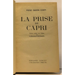 La prise de Capri - traduit par La Baronne d'Orchamps