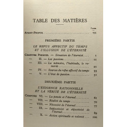 Le désir d'éternité