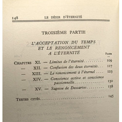 Le désir d'éternité