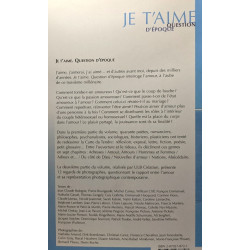 Revue de l'Université de Bruxelles : Je t'aime question d'époque