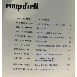 Coup d'oeil - 7 numéros: n°1 - 2 - 5 - 7 - 8 - 9 - 15 (de 1966 à 1968)