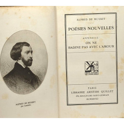 Poésies nouvelles - appendice: on ne badine pas avec l'amour