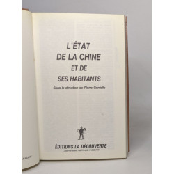 L'État de la Chine et de ses habitants