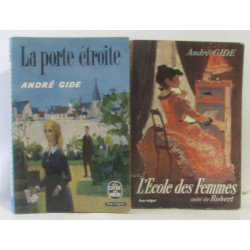 La porte étroite + l'école des Femmes --- 2 livres