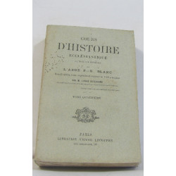 Cours d'histoire ecclésiastique tome quatrième