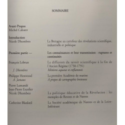 La Bretagne des savants et des ingénieurs 1750-1825