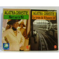 Lot de 2 livres: Le train de 16h50 + cinq heures vingt-cinq