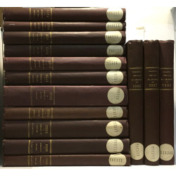 Bulletin annoté des lois et de décrets- 14 volumes...