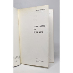 Lisez mieux et plus vite