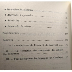 Réflexions sous un préau