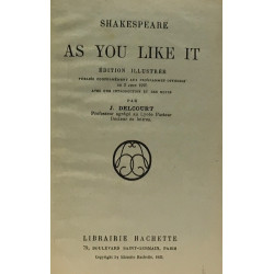 As you like it - édition illustrée avec introduction et des notes...