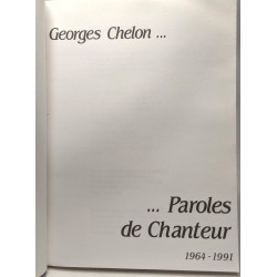 Paroles de chanteur