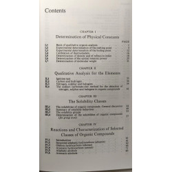 Elementary Practical Organic Chemistry: Qualitative Organic...