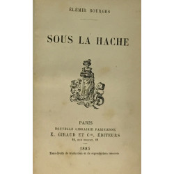 Sous la hache