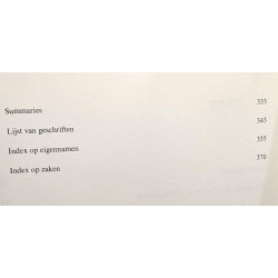 Geschrift en Getal - Hollandse Studien 9 - Een keuze uit de...
