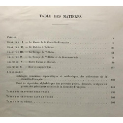 Le musée de la comédie-française 1680-1905 - préface de Jules Claretie