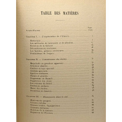 Univers 1937 - quelques aspects de l'astronomie contemporaine