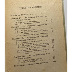 Une méthode moderne d'éducation - l'internat de plein air - coll....
