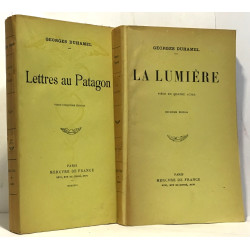 Lettres au Patagon + La lumière pièce en 4 actes --- 2 livres