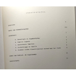 Inventaris vanhet familiearchief coppens d'eeckenbrugge - algemeen...