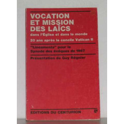 Vocation et mission des laics