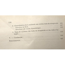 Allergoraphie - préface de M. le professeur Lemierre