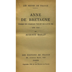 Anne de Bretagne femme de Charles VIII et de Louis XII - les...