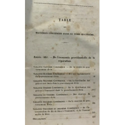 Conférences de Notre Dame de Paris - tome quatrième année 1851 -...