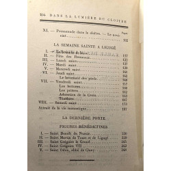 Dans la lumière du cloître - le roseau d'or - oeuvres et chroniques 11