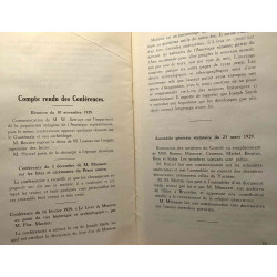Bulletin de la société des américanistes de Belgique --- MARS 1930 ---