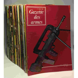 67 numéros de la Gazette des armes entre le n°20 (1974) et le...