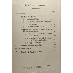Introduction à l'épitre de Jude - Thèse - présentée à la faculté...