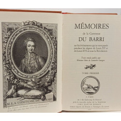 Mémoires : De la comtesse Du Barri sur les événements qui se sont...