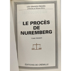 13 volumes collection "Les grands procès": Le procès de Nuremberg,...