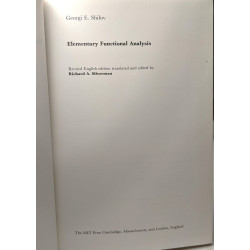 Elementary functional analysis