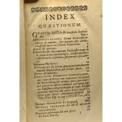 Praelectiones theologicae de augustissimo eucharistiae sacramento...