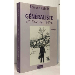 Généraliste et fier de l'être