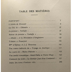 De Ronsard à Victor Hugo - problèmes d'histoire littéraire -...
