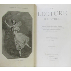 La lecture illustrée - tome troisième n°s 13 à 18 romans contes...